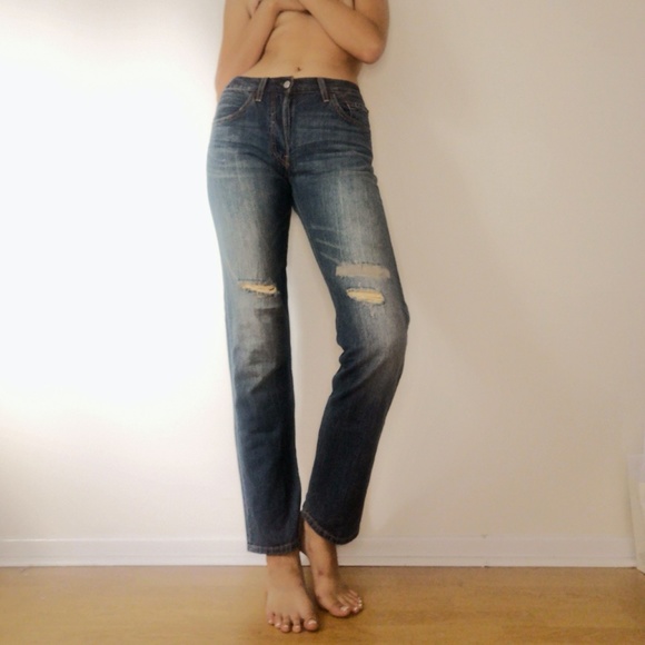 Levi's straight leg/ boot cut jean, dark navy - Picture 2 of 2